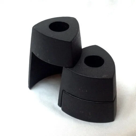 Tiered Candle Holder Metal Tower Home Decor Accent Black Fall Christmas Holiday - Picture 5 of 6